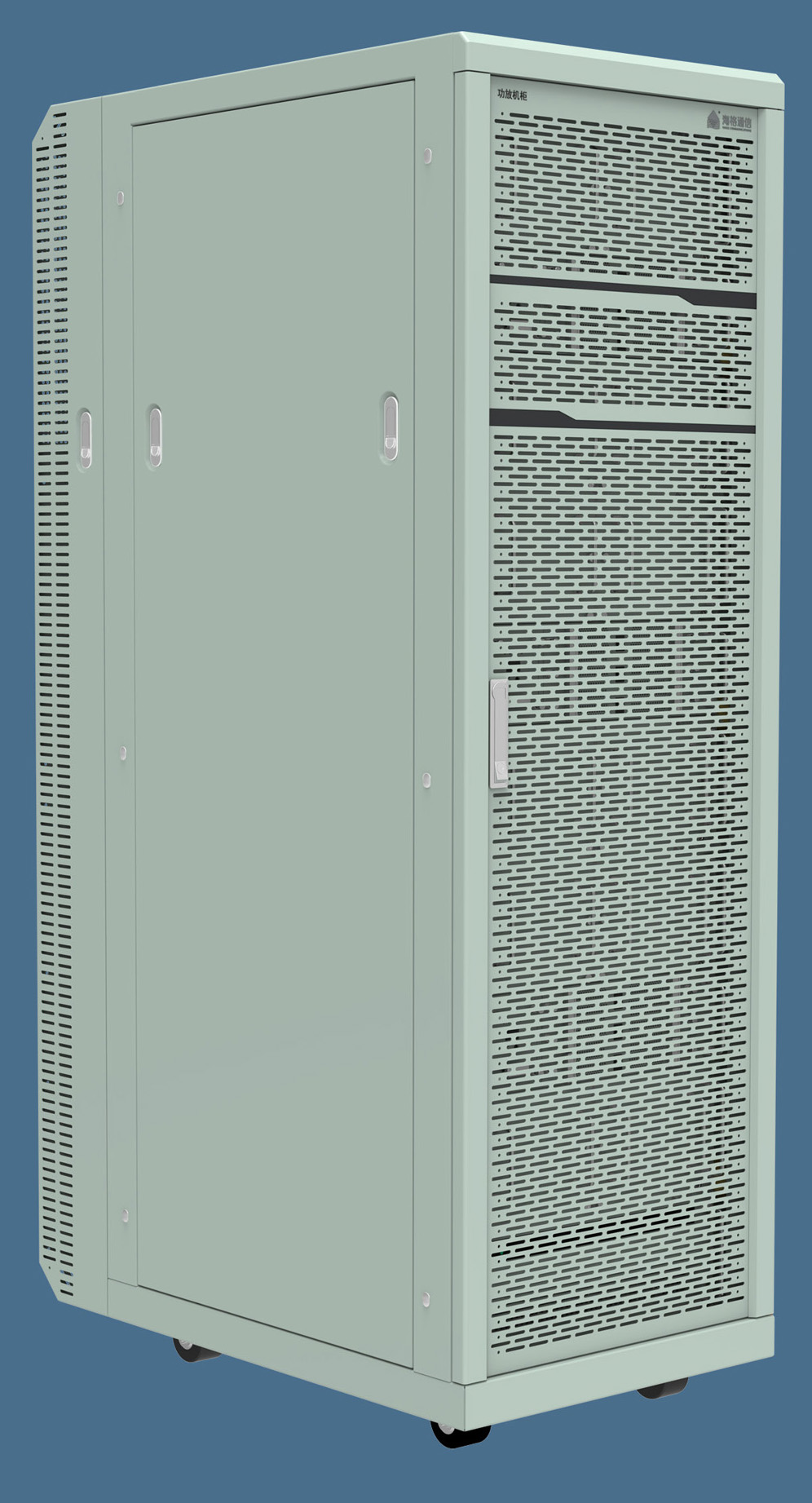 摘要附图摘要1.本外观设计产品的名称功放机柜.2.