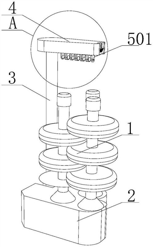 一种用于poy涤纶长丝的加弹机假捻器分丝装置-爱企查