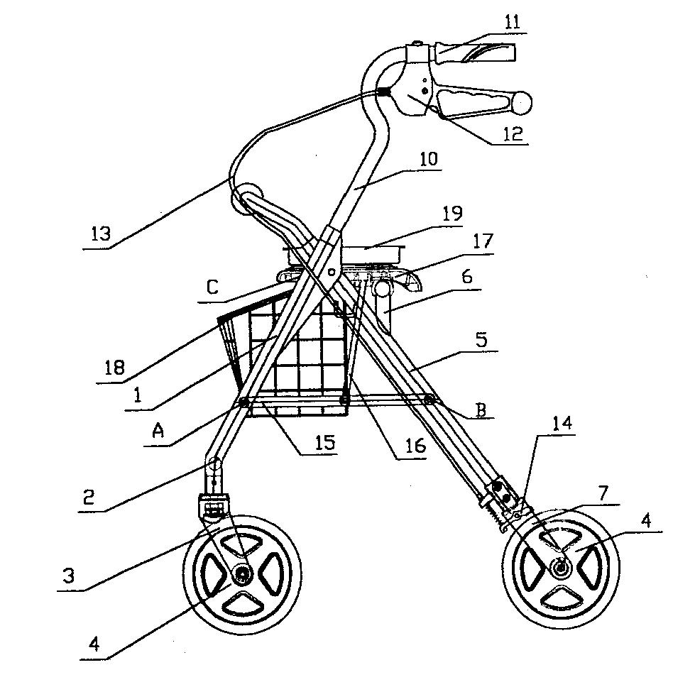 一种四轮助行器-爱企查