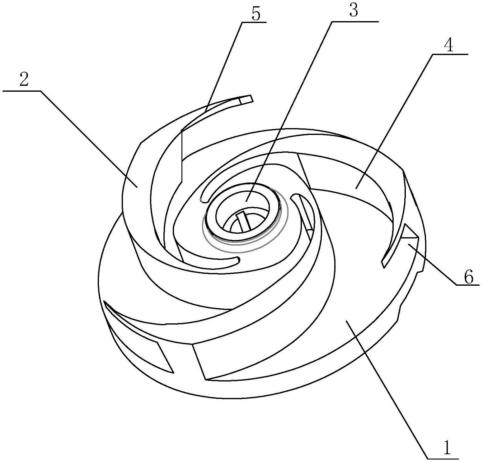 一种防堵塞半开式叶轮-爱企查