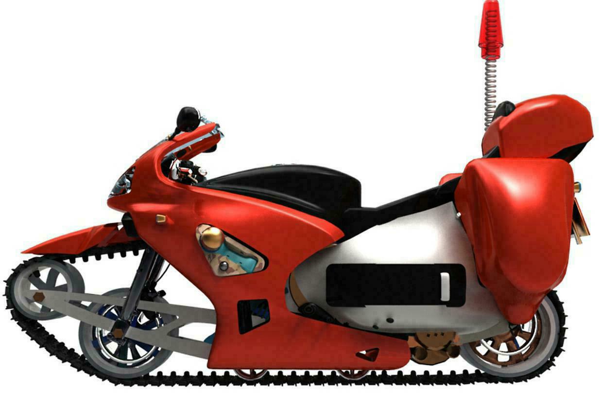 履带式救援摩托车-爱企查