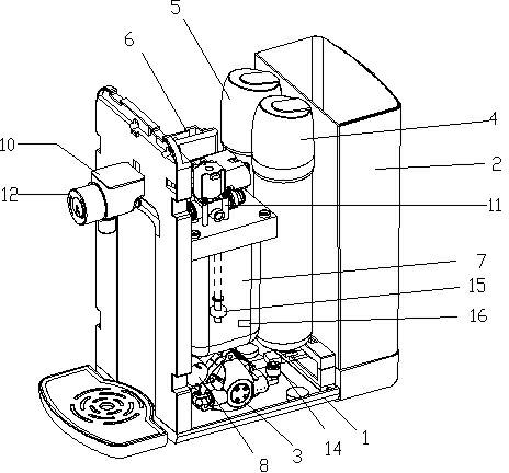 集米即热饮水机拆解图片