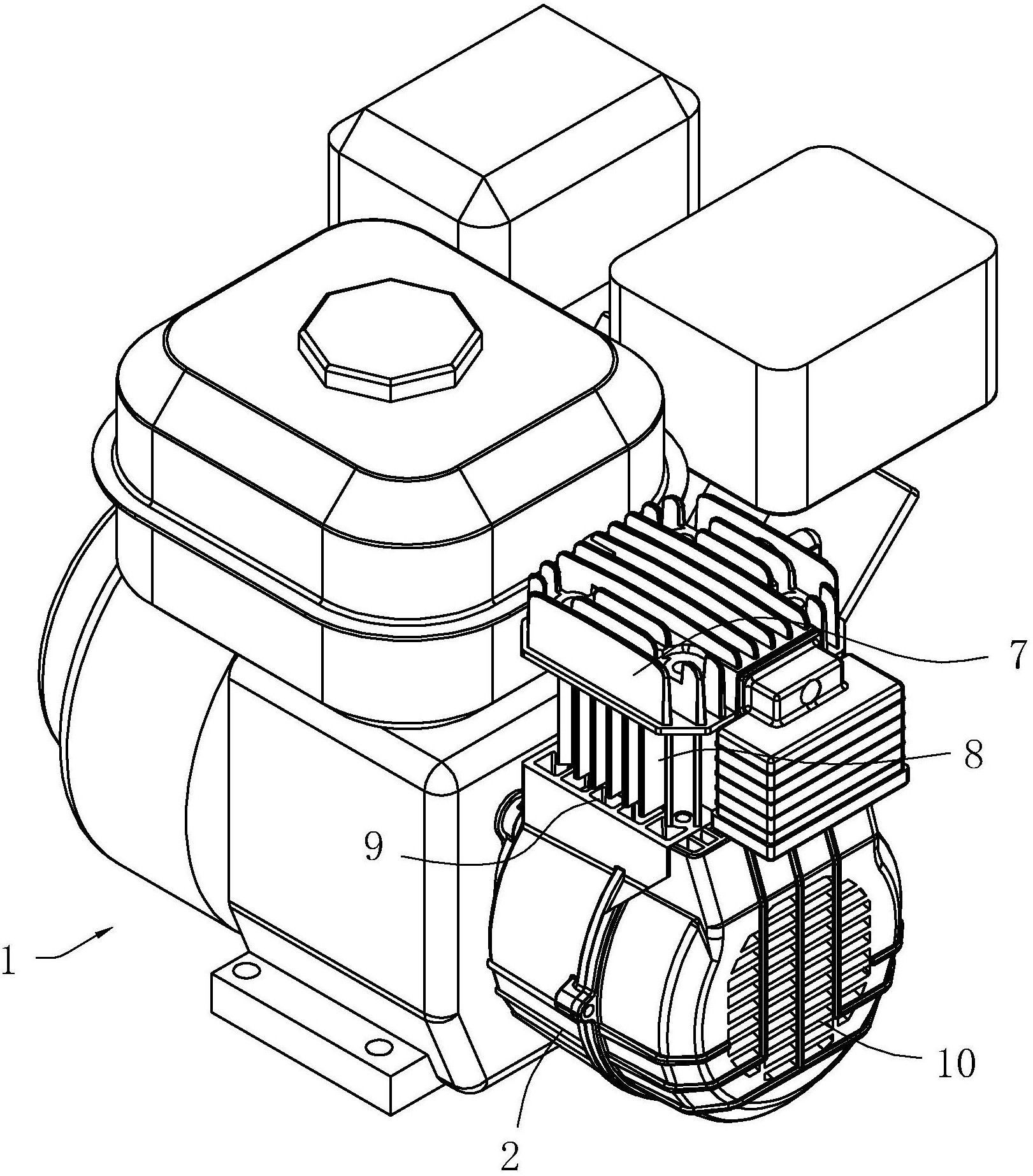 一种无油空压机-爱企查