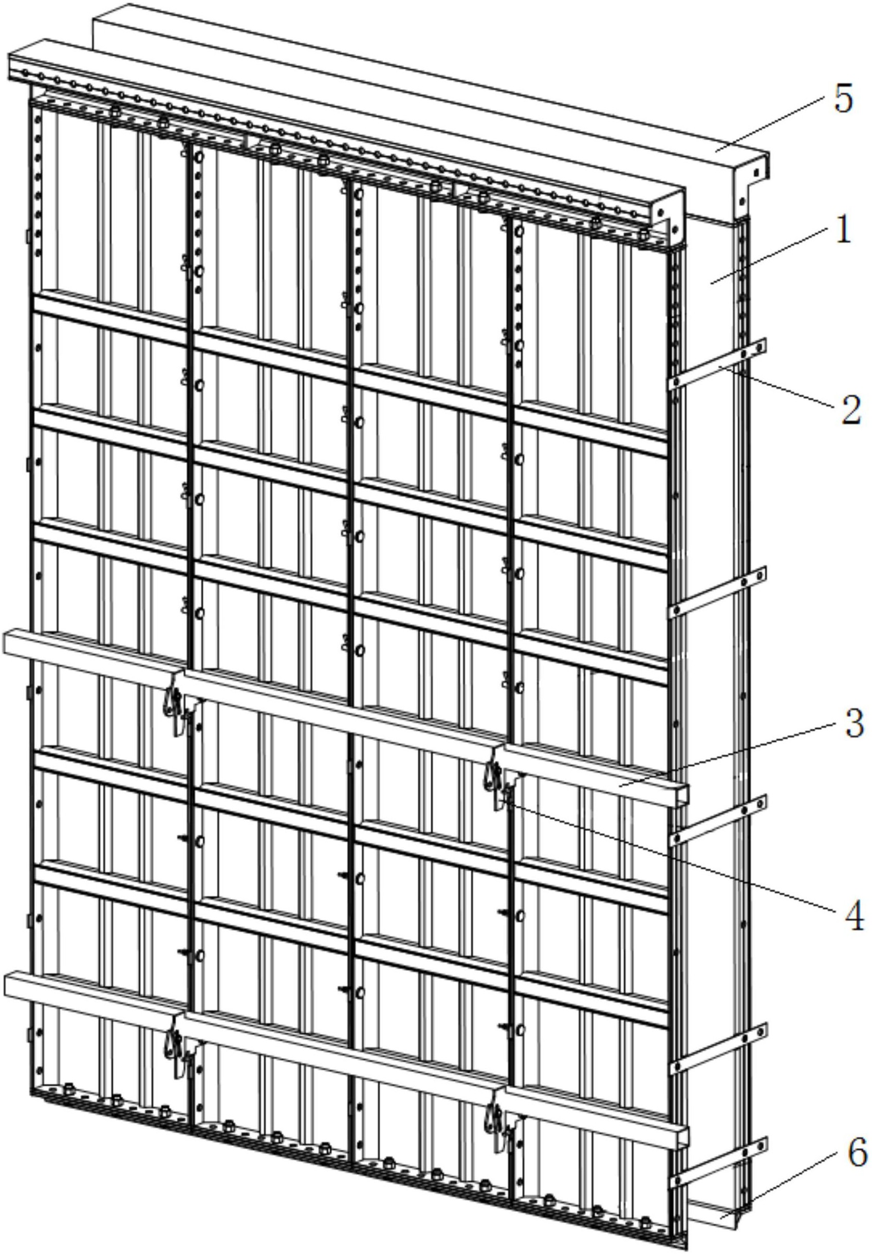 一种拉片式铝合金模板-爱企查