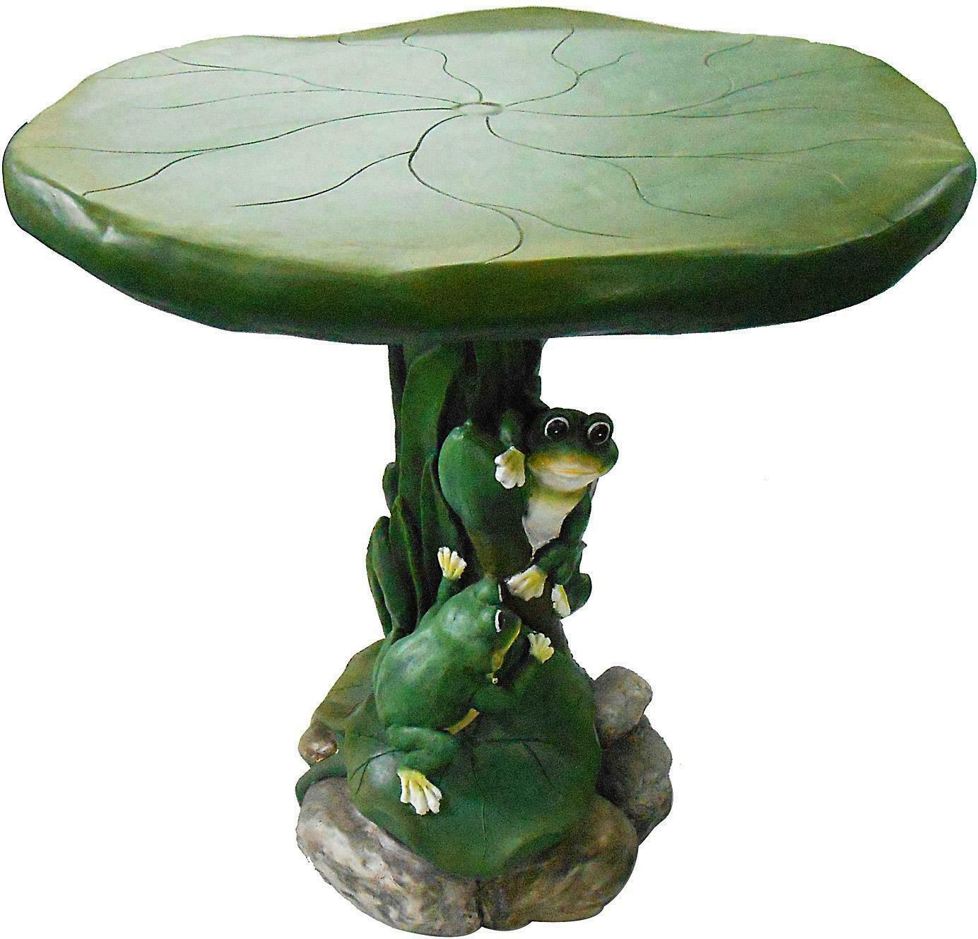 摘要附图摘要1.本外观设计产品的名称:花园桌椅(荷叶).2.