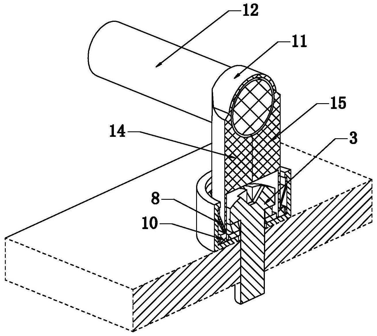 一种分体式卡线结构-爱企查