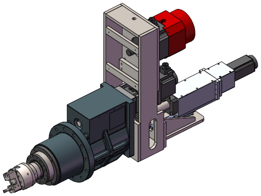 三轴伺服联动式螺纹车削动力头-爱企查