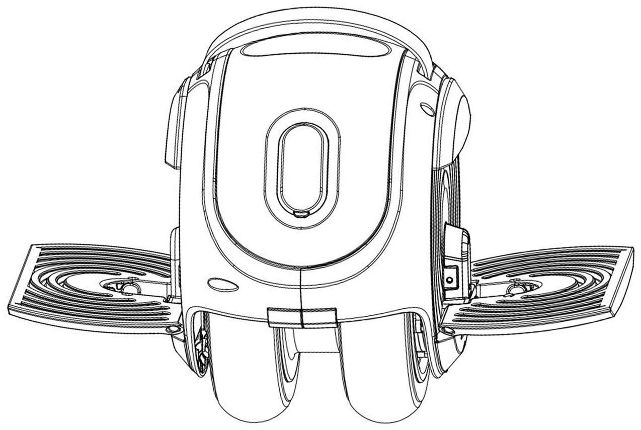 摘要附图摘要1.本外观设计产品的名称平衡车.2.