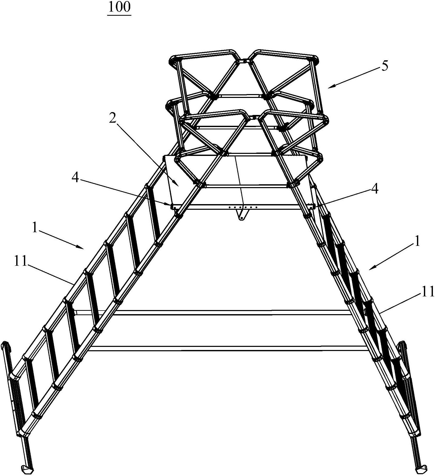 脚手架承载台折叠机构-爱企查