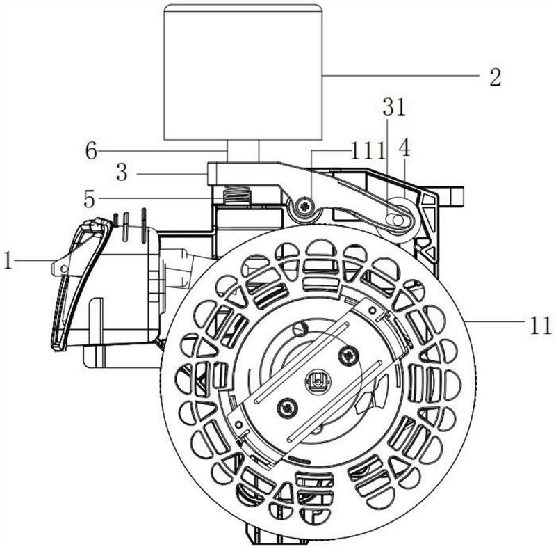 一种一键收线的卷线器结构-爱企查
