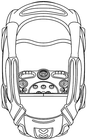 本外观设计产品的用途:用于儿童摇摇车的一种配件.