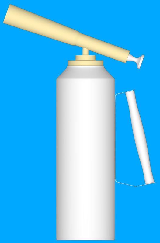 摘要附图摘要1.本外观设计产品的名称:喷火器. 2.