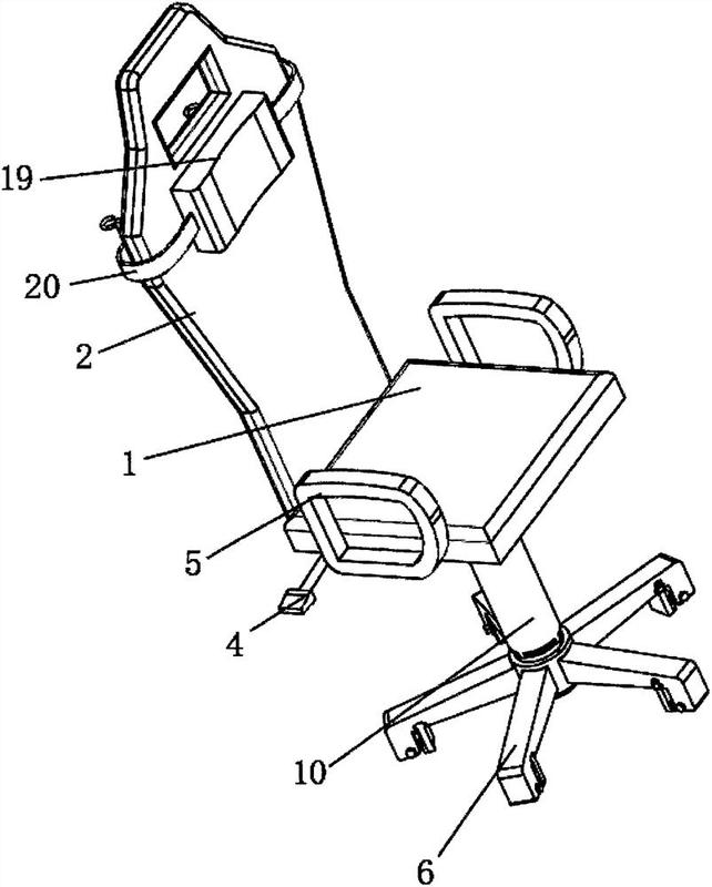 一种电动升降的人体工学椅-爱企查