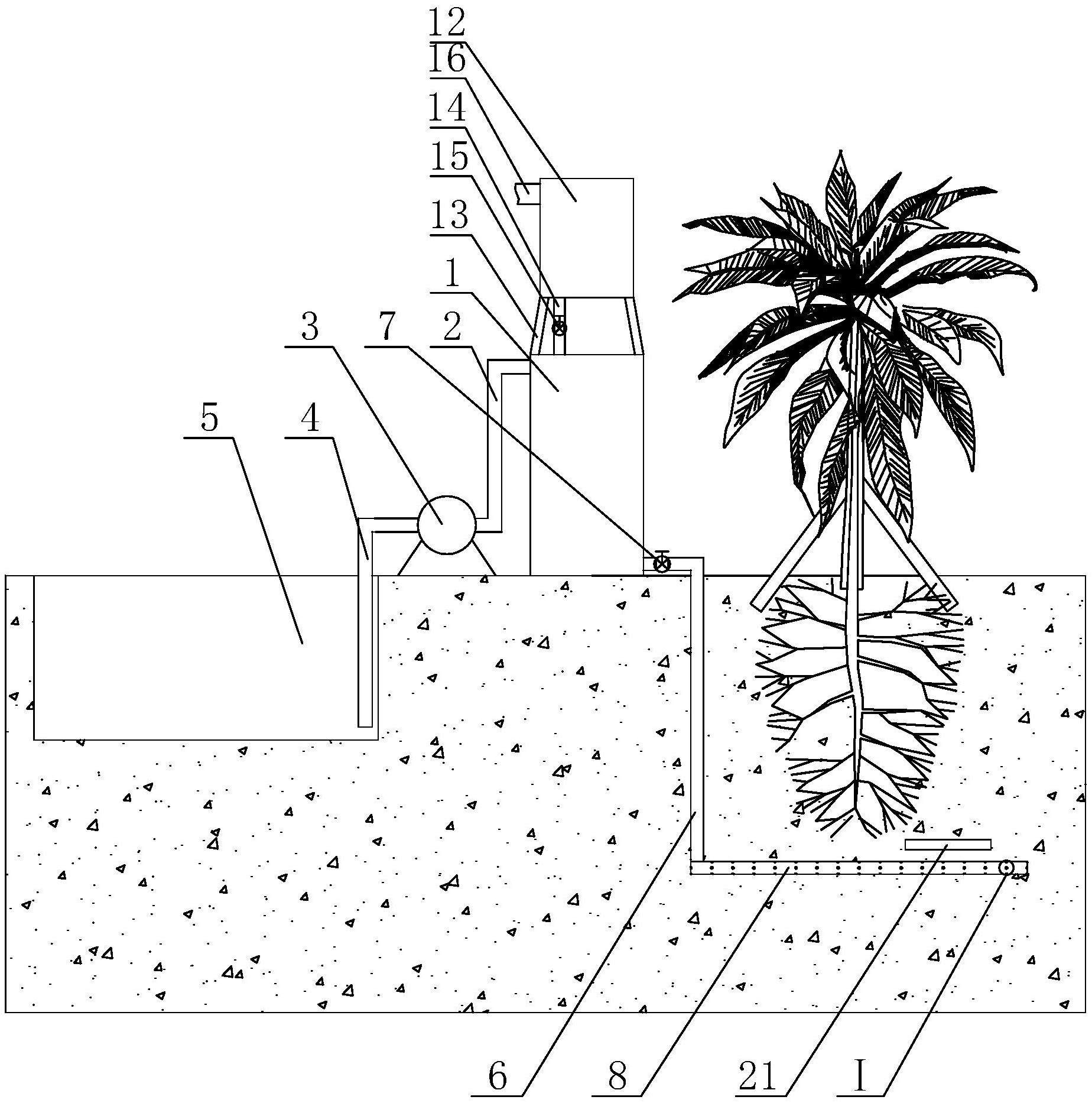 一种火龙果根部灌溉装置-爱企查