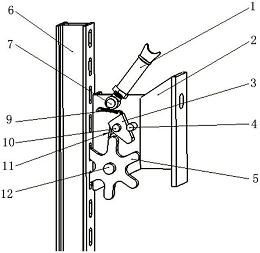 一种铝合金爬架的防坠机构-爱企查