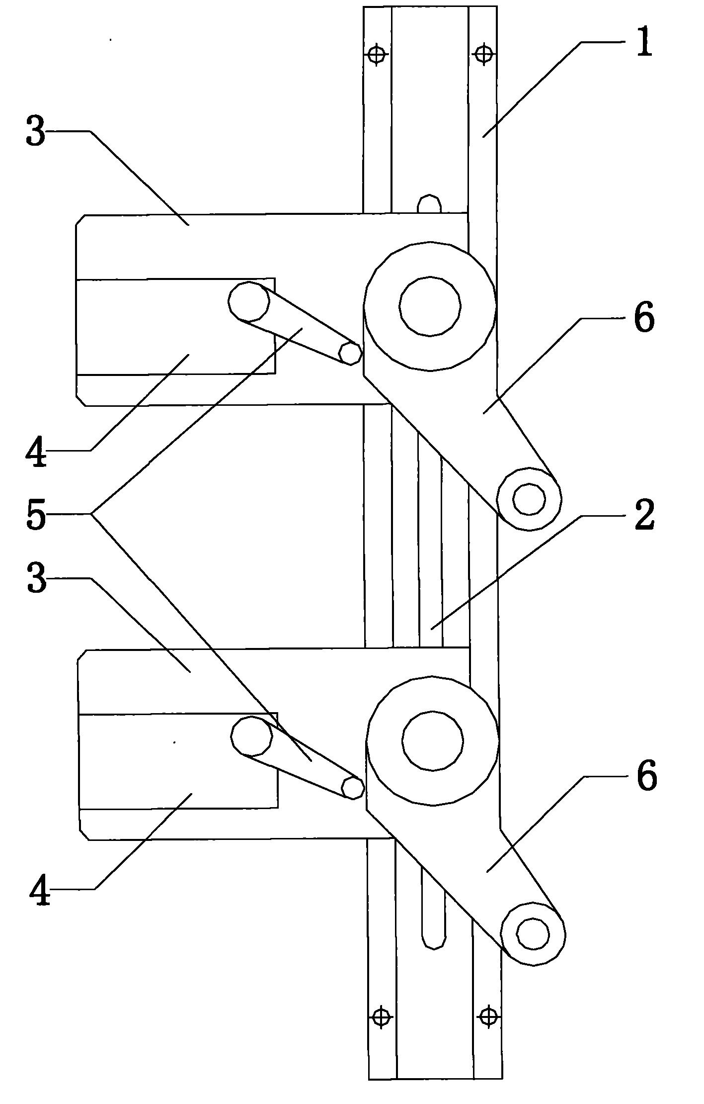 一种开炼机的防夹手装置