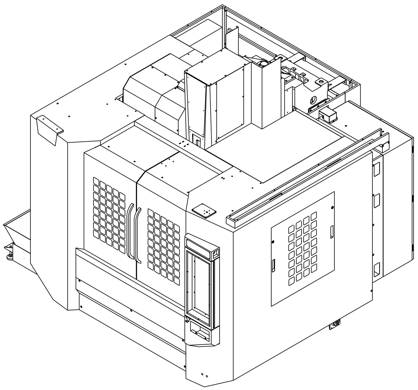 摘要附图摘要1.本外观设计产品的名称立式加工中心(t62vp1265).2.
