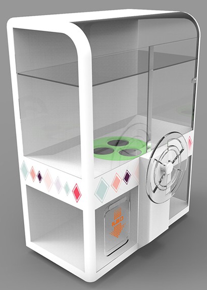 摘要附图摘要1.本外观设计产品的名称扭蛋机.2.