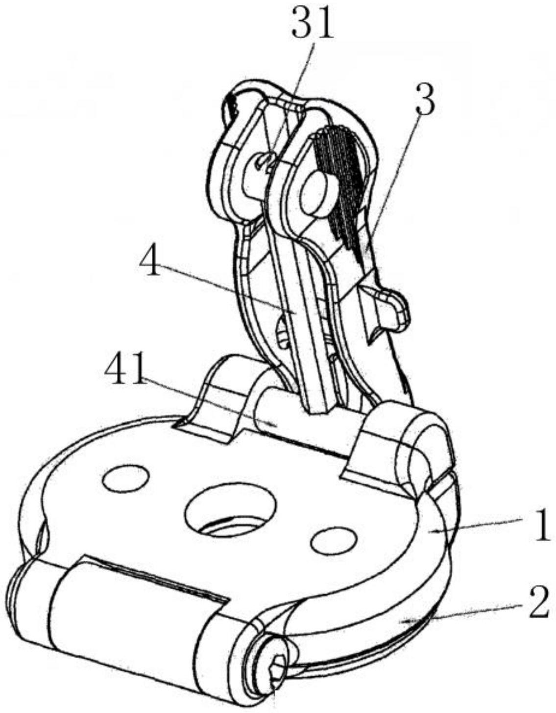 一种自行车折叠器自锁结构-爱企查