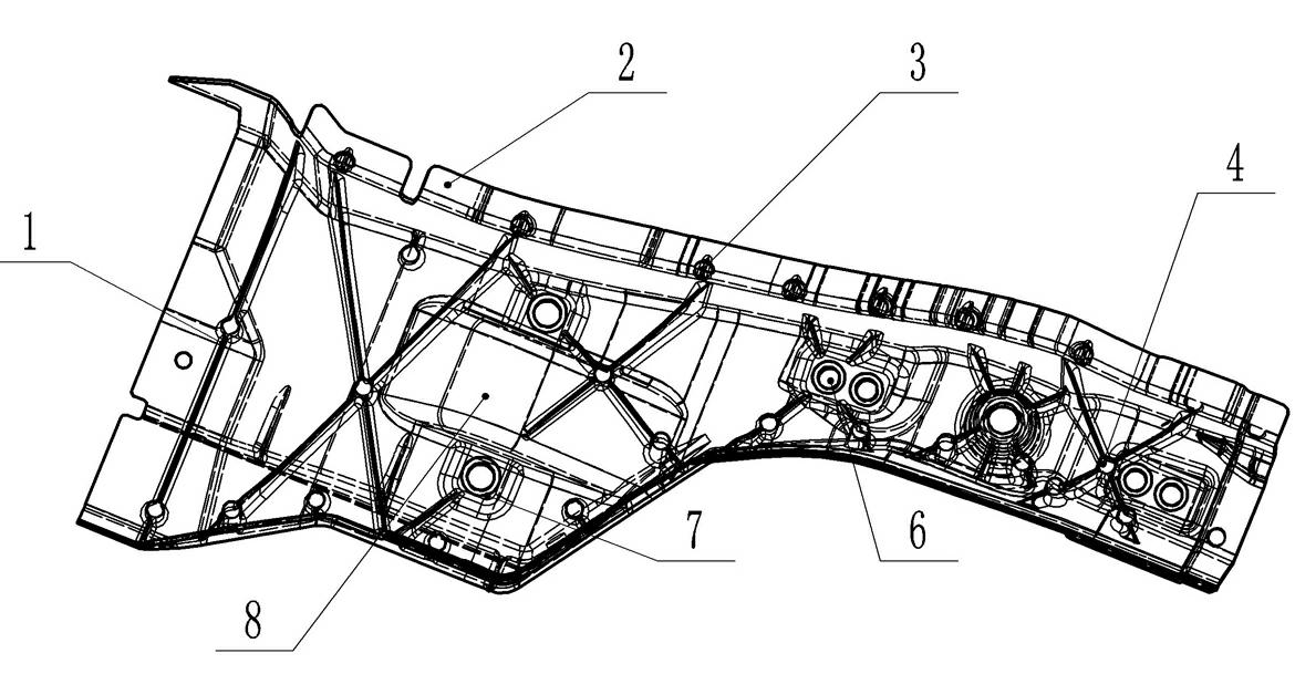 纯电动汽车后纵梁前段结构-爱企查