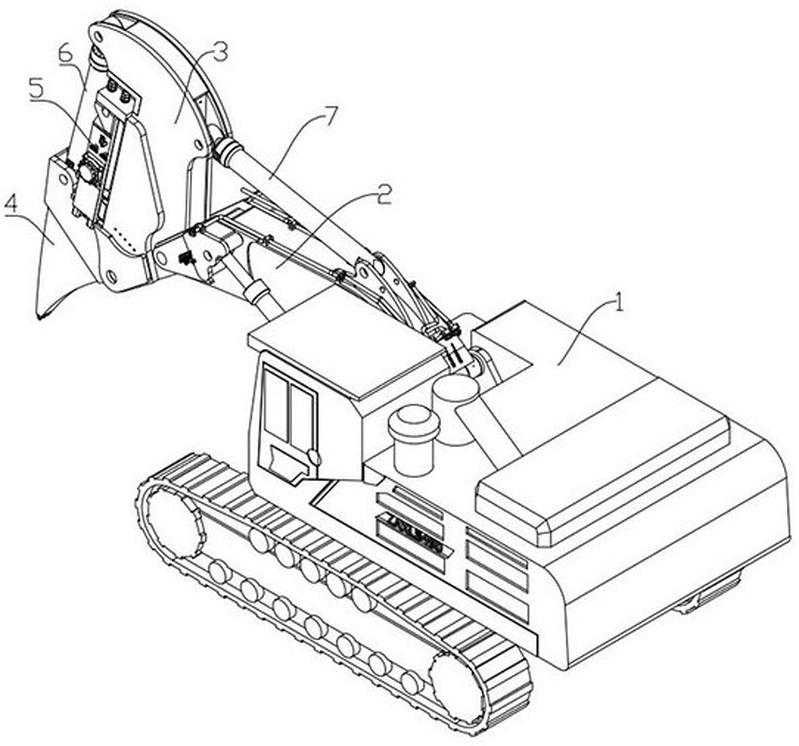 一种锤勾一体钩机臂-爱企查