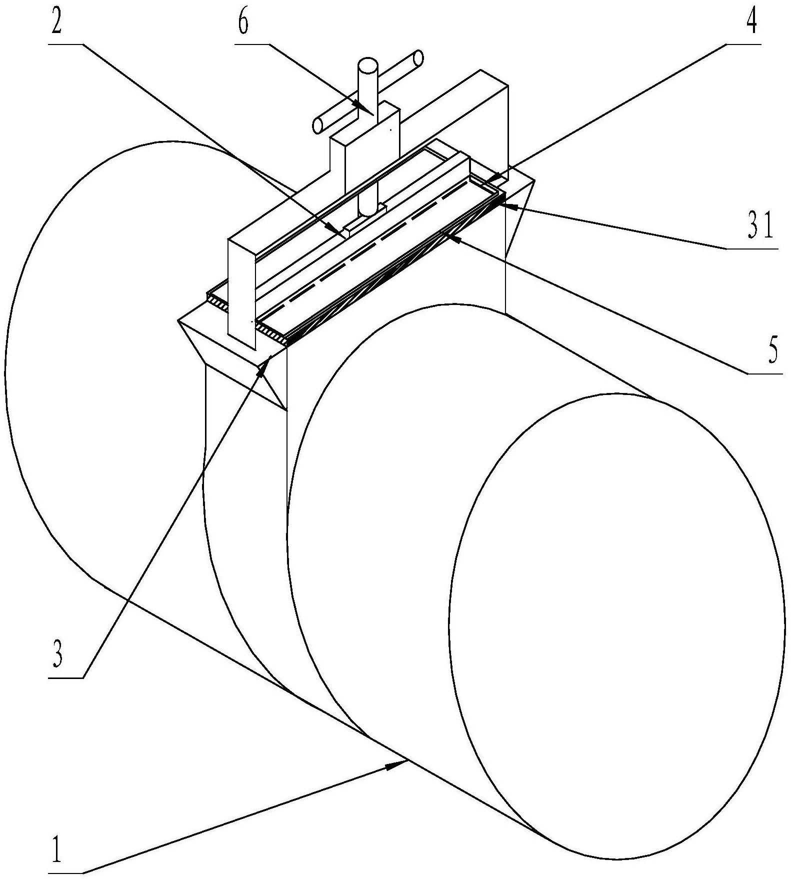一种烟道闸板密封装置-爱企查
