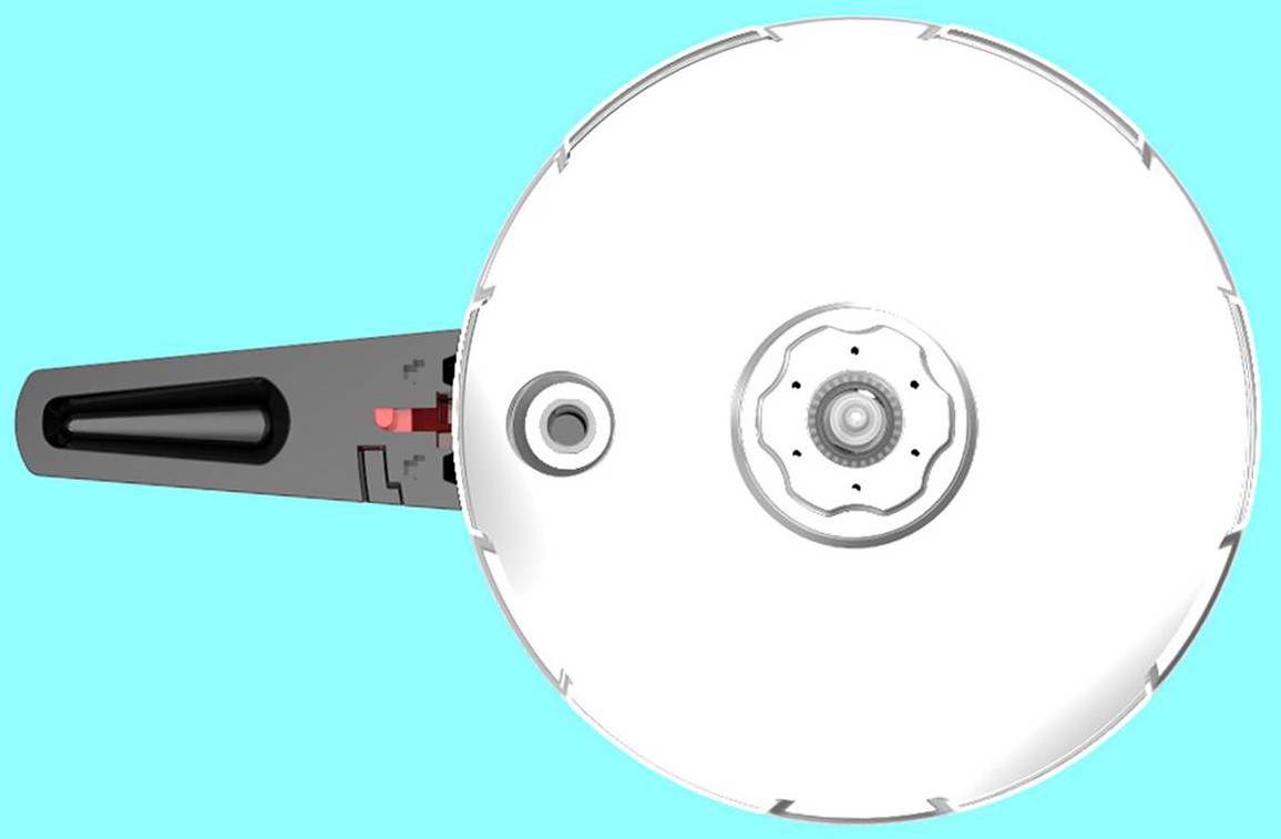 摘要附图摘要1.本外观设计产品的名称:锅盖(am).2.