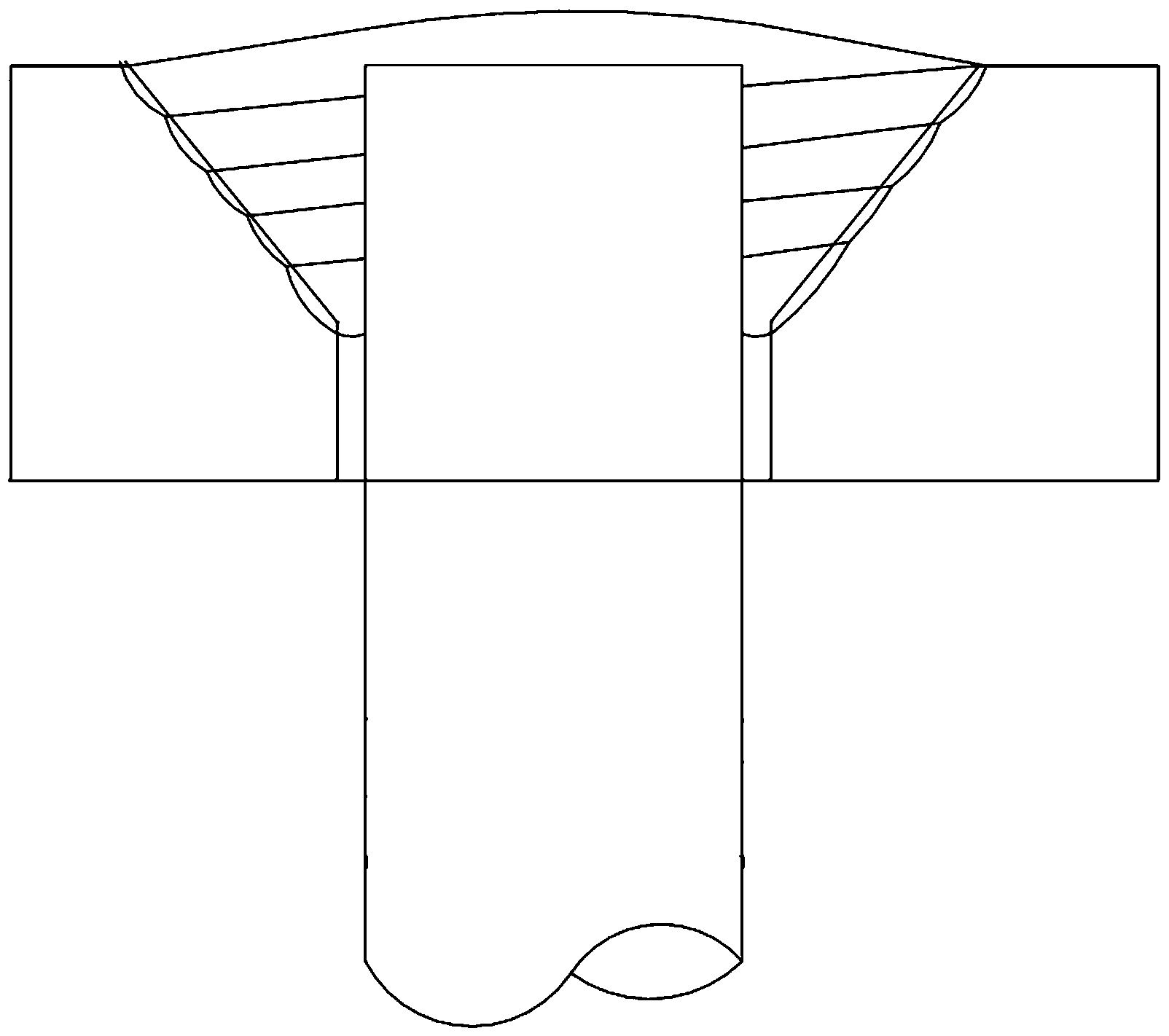 钢筋穿孔塞焊方法
