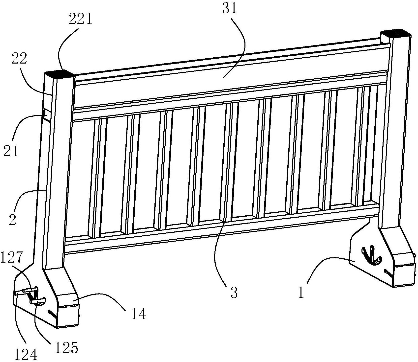 一种市政道路防护栏-爱企查