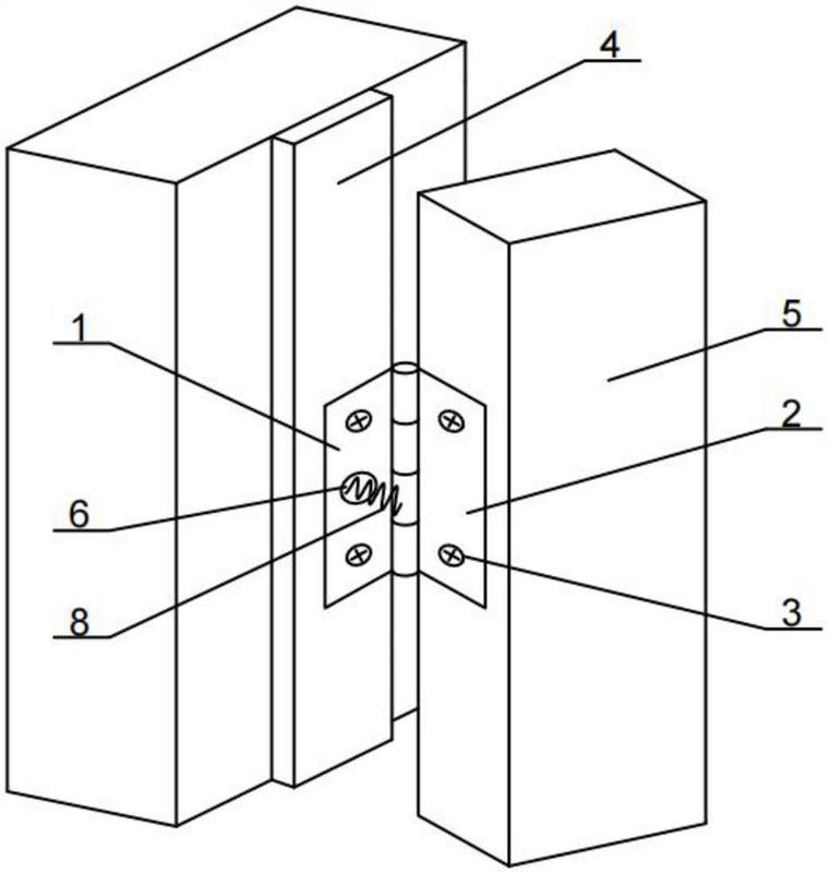 一种建筑门窗用防夹手合页装置-爱企查