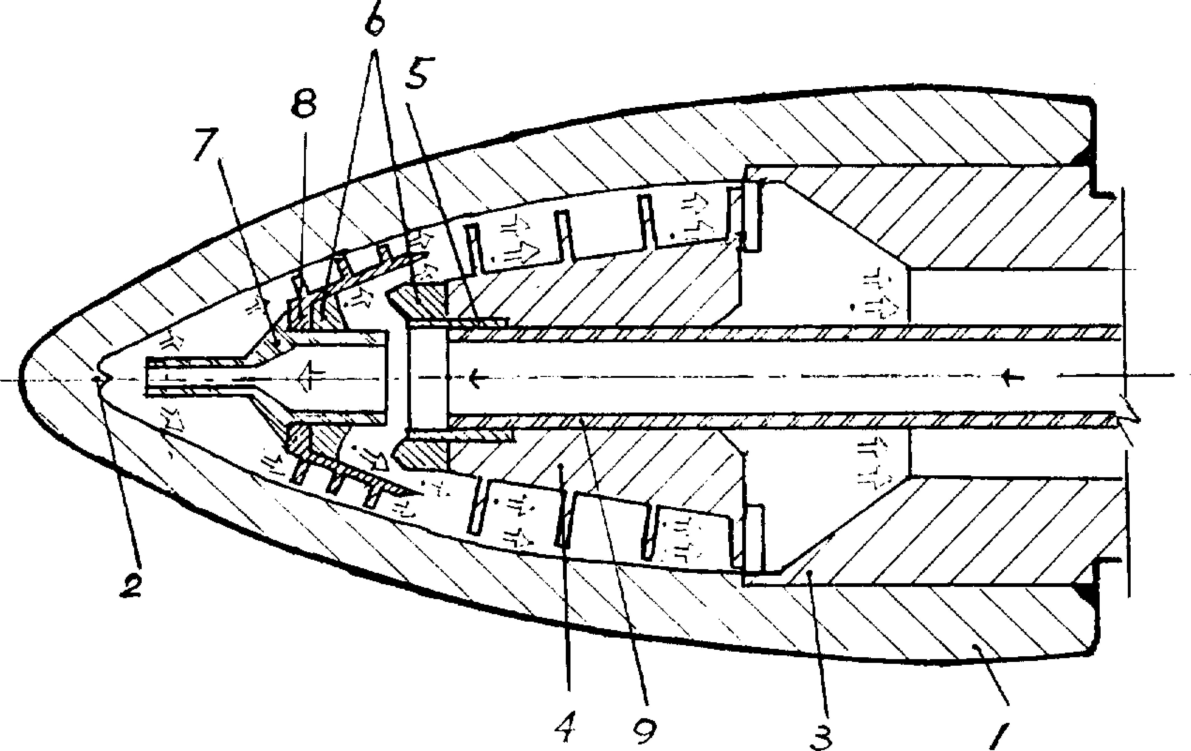 肋片强制导流内水冷穿孔机顶头-爱企查