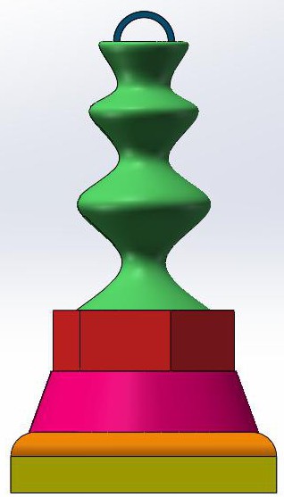 本外观设计产品的名称:路锥(09237565).2.