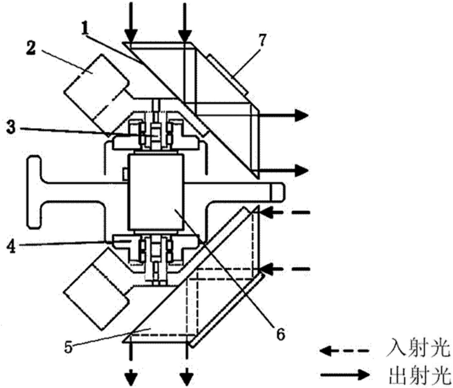 摘要附圖摘要本發明公開了一種激光掃描裝置,包括驅動裝置,轉子支撐