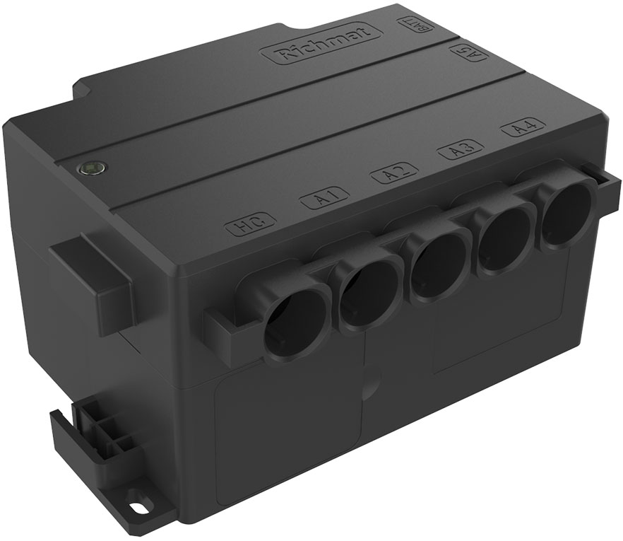 控制盒(可内置,外置电池且外接电源)