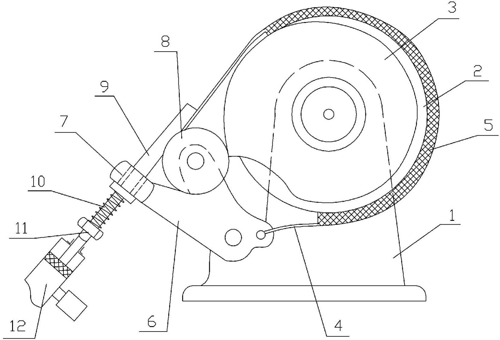 一种凸轮机构的带式制动器-爱企查