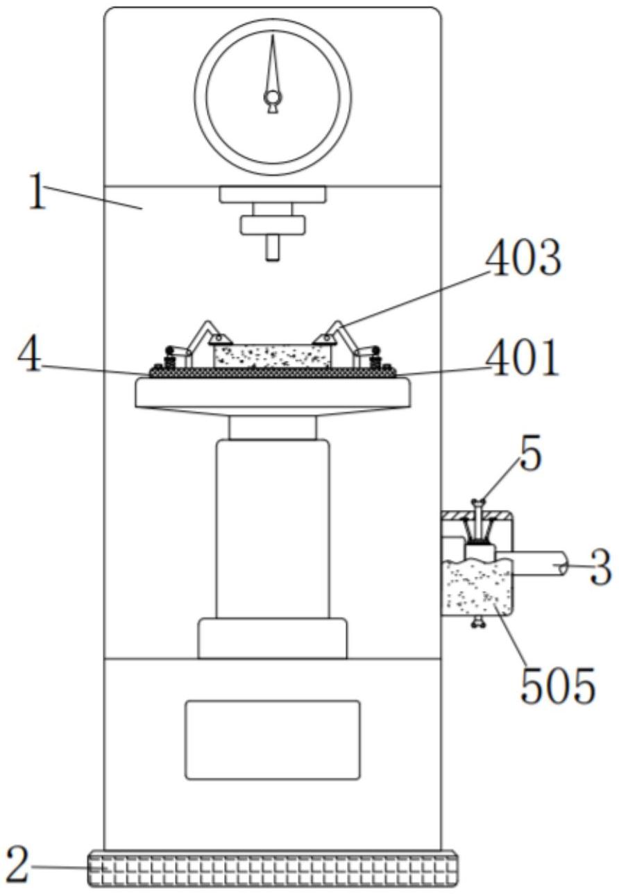 仪器仪表检测装置,包括仪器本体,所述仪器本体的内侧安装有固定机构