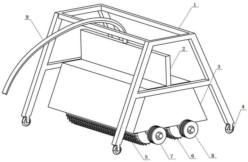 一种龙门式地面涂层铣刨机-爱企查