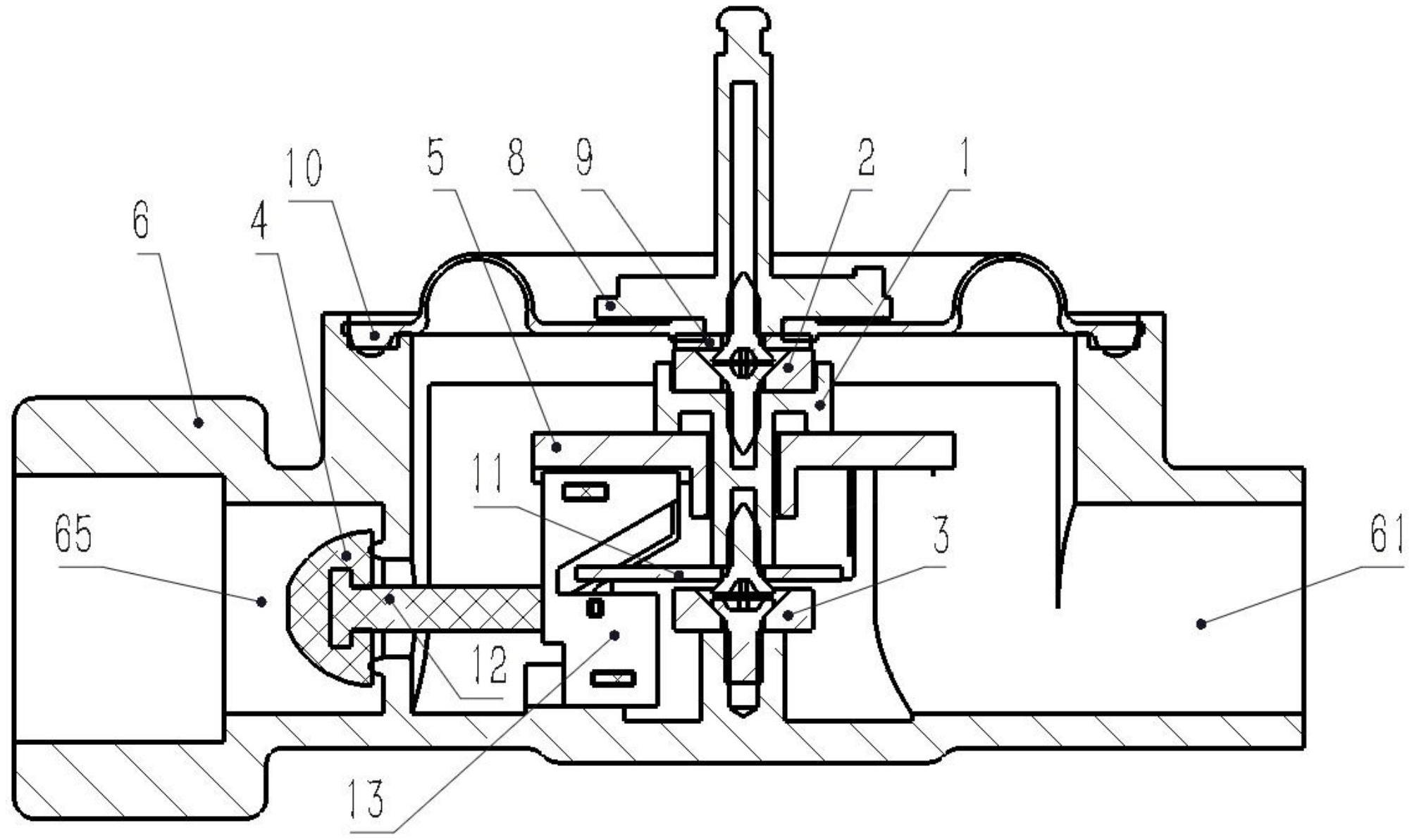 管道燃气自闭阀用阀芯结构-爱企查