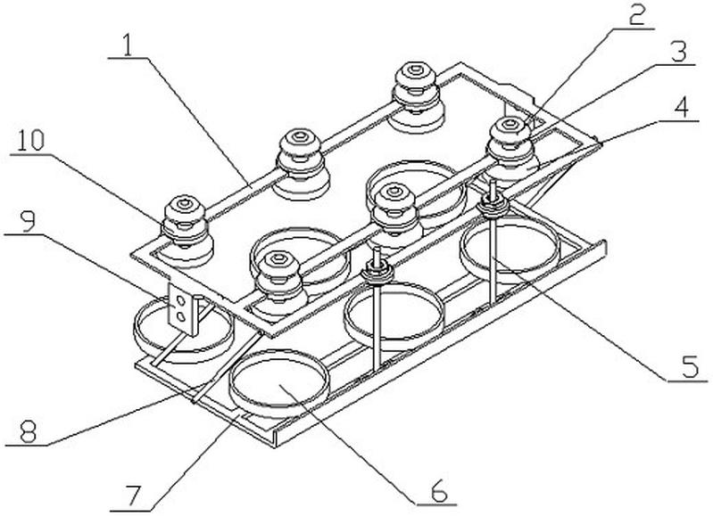 一种翻转式振荡器夹瓶结构-爱企查