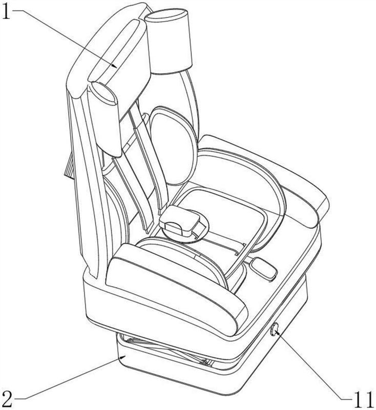 一种高度可调节的车载儿童安全座椅-爱企查