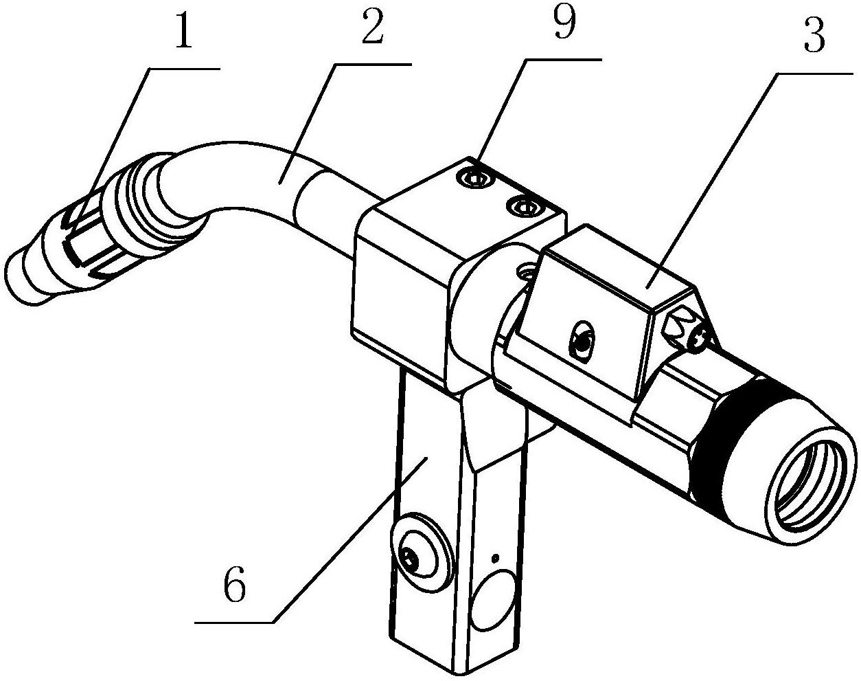 一种可快速变换位置的焊枪-爱企查