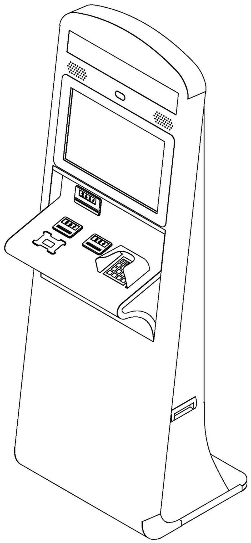 本外观设计产品的用途:本外观设计产品用于医院建卡,挂号,缴费,充值