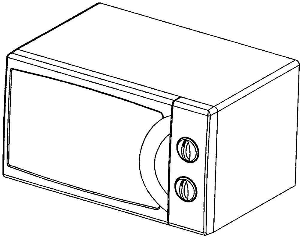 微波炉简笔画图形图片