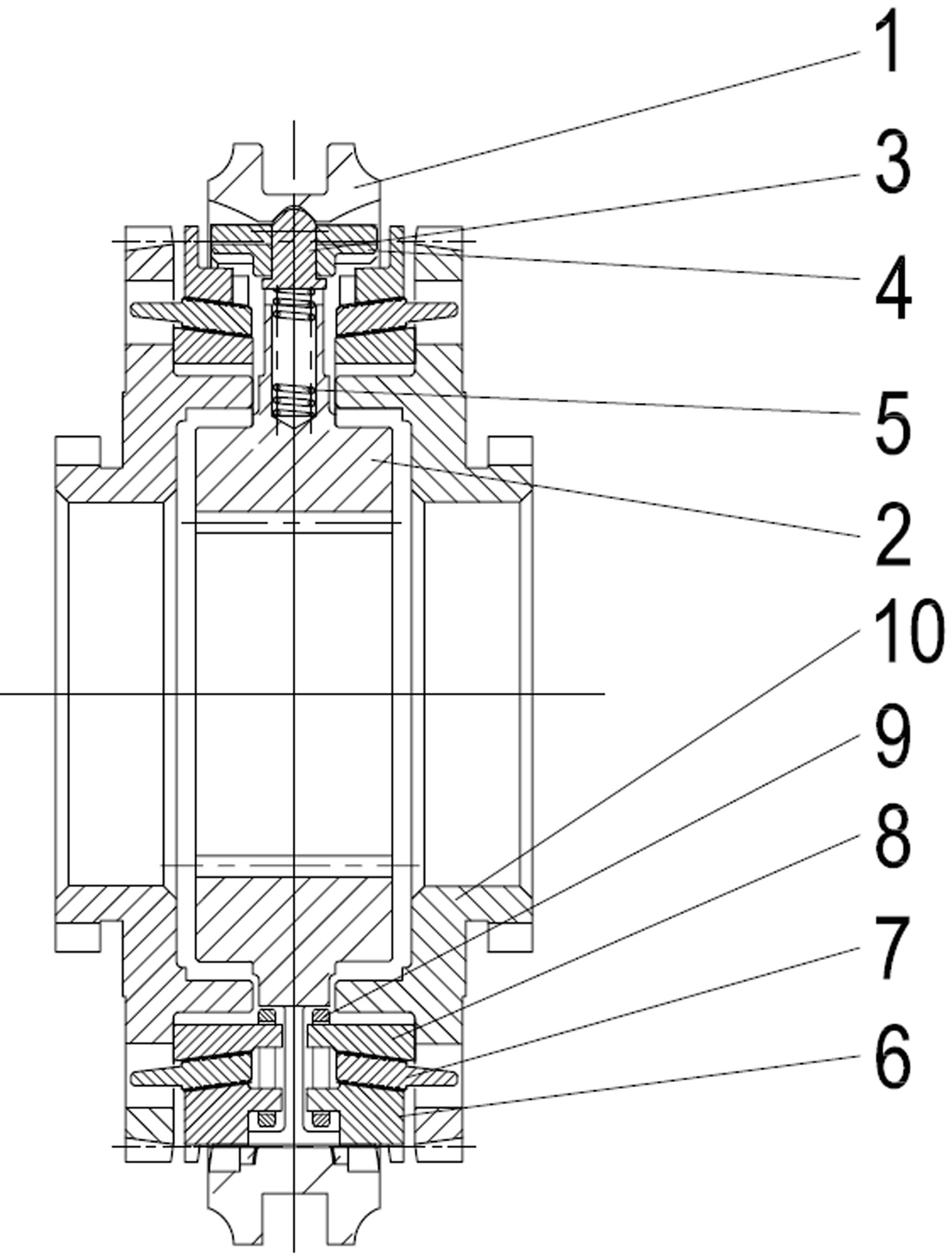 一种双中间轴变速器用双锥面同步器