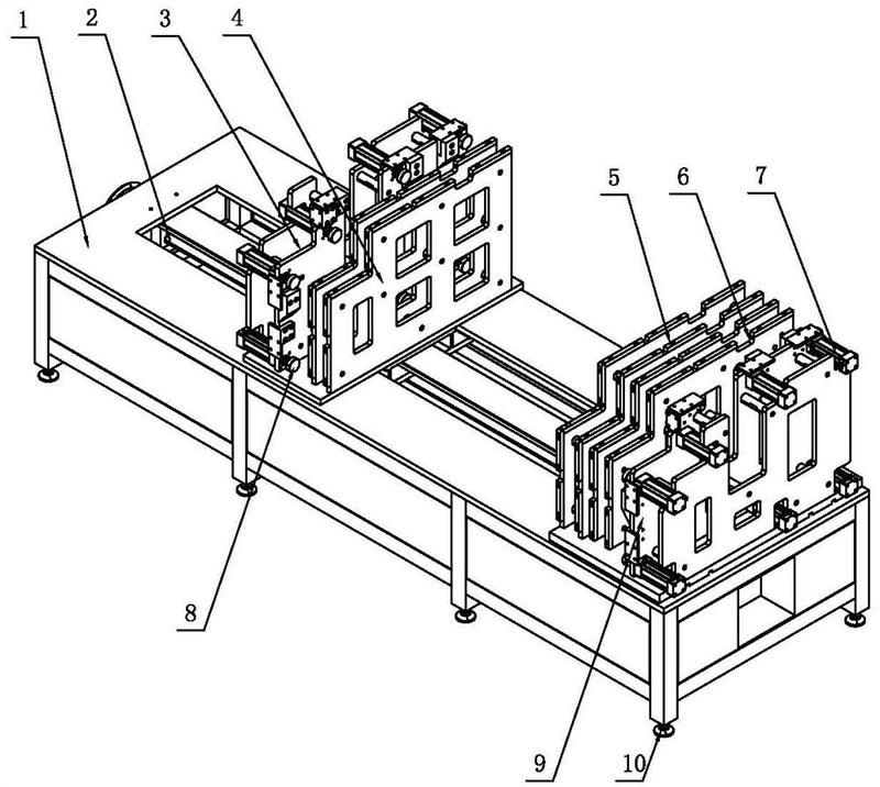 一种运用于充气柜气箱拼焊的柔性焊接工装平台