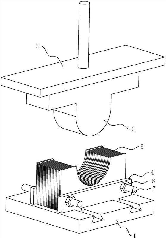 便于调节的多宽度抱箍冲压模具-爱企查