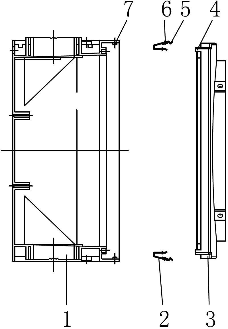 双向免工具式开门结构-爱企查