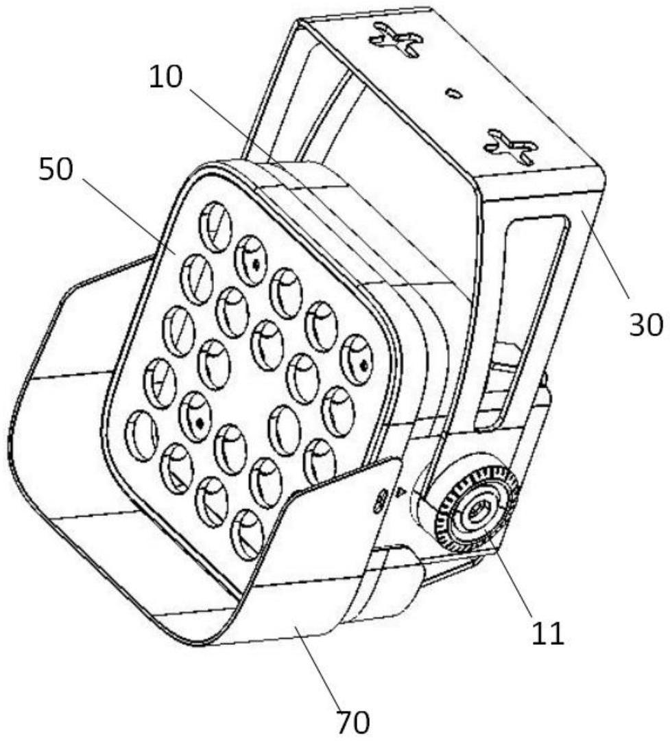 一种方形防水投光灯-爱企查