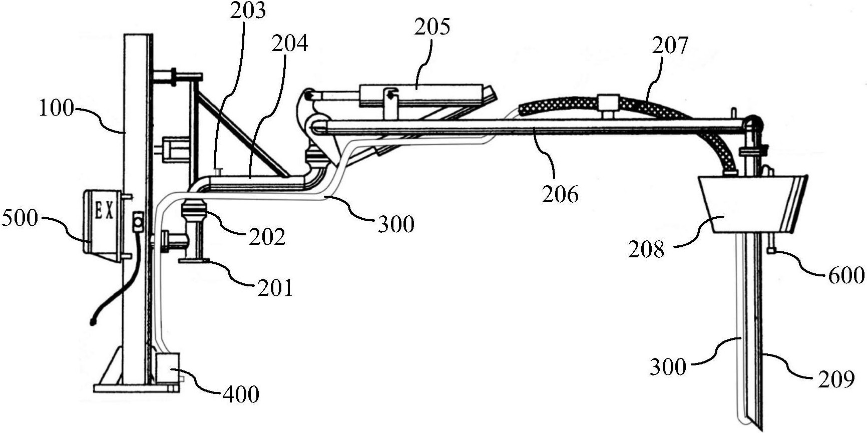 一种带有加热装置的工业萘装车鹤管-爱企查