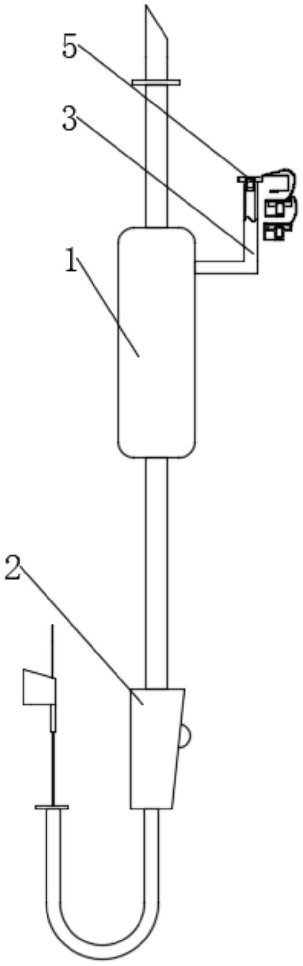 一种输液滴速调节器的保护机构
